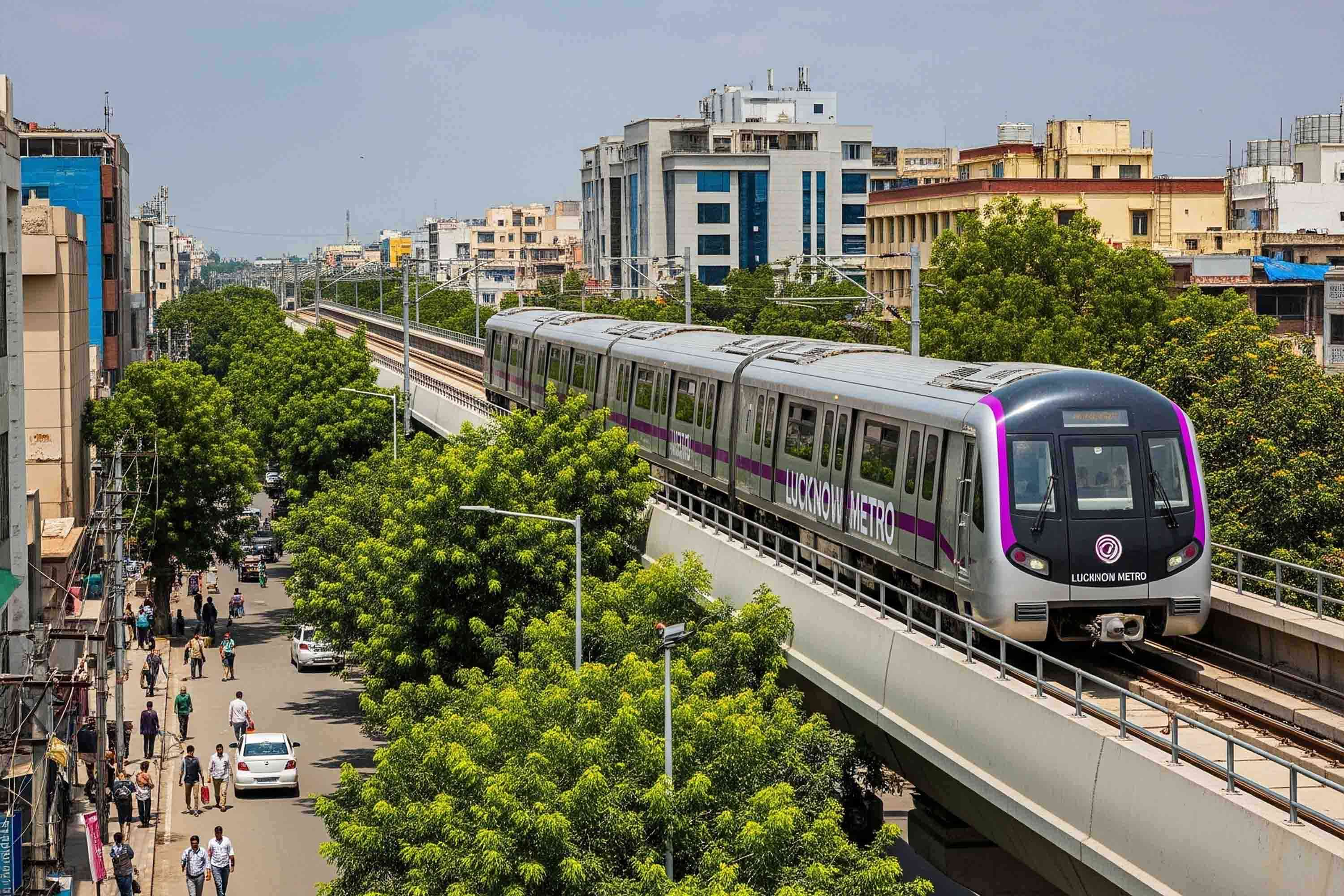 Lucknow Metro Phase-1B Gets Green Signal